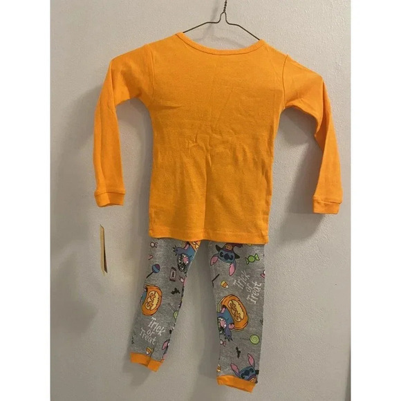 Disney Glow in the Dark Pajamas Unisex Size 4 Trick Or Treat - HALLOWEEN - New - Picture 6 of 7